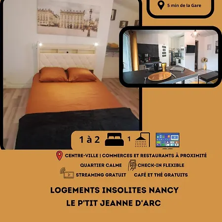 아파트 Le P'tit Jeanne D'arc Insolites *